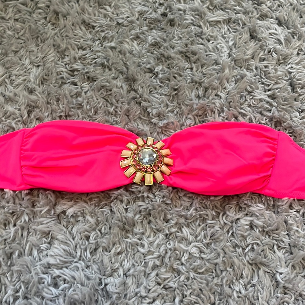 Victoria’s Secret bandeau bikini top.